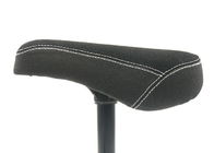 Tipo grasso Seat della sella BMX di stile libero delle parti nere della bici con la posta di Seat della lega combinata